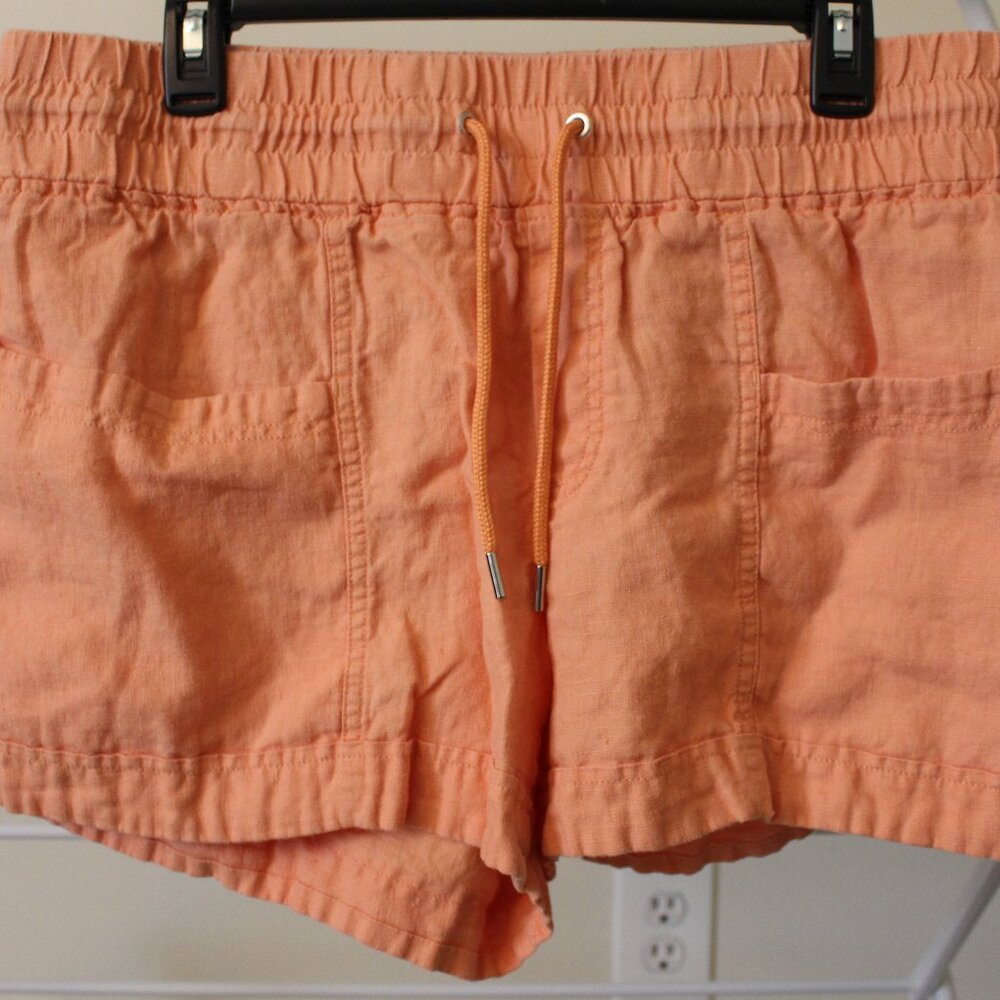 Athleta Cabo Linen 4" shorts